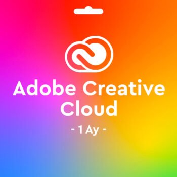 Adobe Creative Cloud 1 Ay