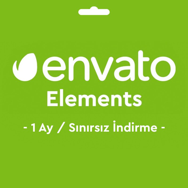 Envato Elements Premium Hesap 1 Ay