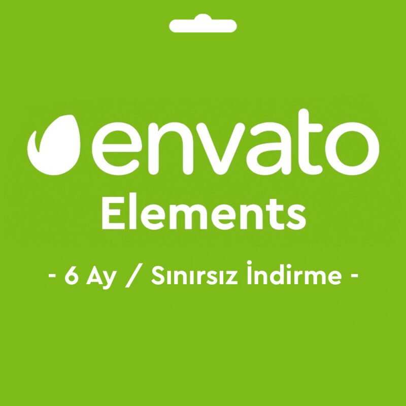 Envato Elements Premium Hesap 6 Ay