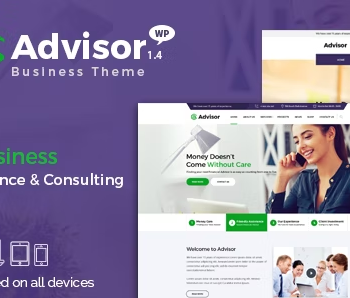 Advisor – WordPress Danışmanlık, İşletme, Finans Teması