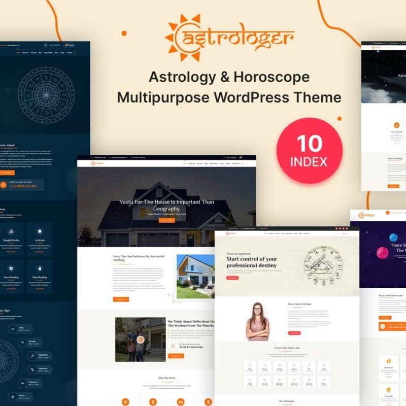 Astrologer – Fal & Medyum WordPress Teması
