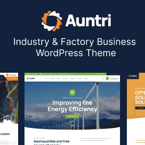 Auntri – WordPress Endüstri ve Fabrika Teması