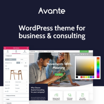Avante – WordPress Kurumsal Tema