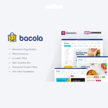Bacola WordPress E-Ticaret Teması