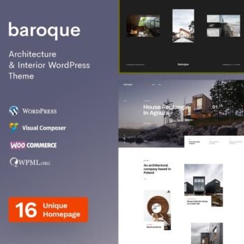 Baroque – Mimarlık ve İç Mekan WordPress Teması