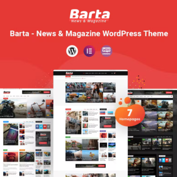 Barta – WordPress Haber & Blog Teması
