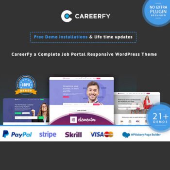 Careerfy – Job Board WordPress Teması
