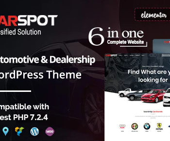 CarSpot – WordPress Rent a Car Teması