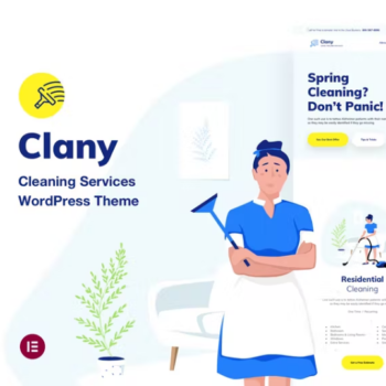 Clany – Worpdress Temizlik Servisi Teması