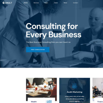 Conult – Danışmanlık WordPress Teması
