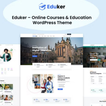 Eduker – WordPress Online Eğitim Teması