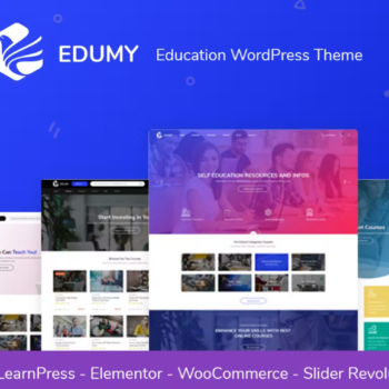 Edumy – WordPress LMS Online Eğitim & Kurs Teması