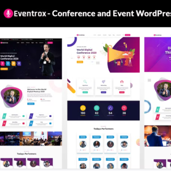 Eventrox – WordPress Konferans & Etkinlik Teması