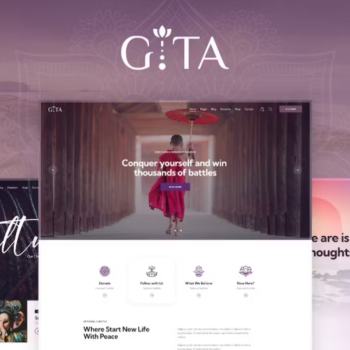 Gita – WordPress Dernek Teması