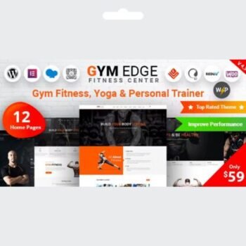 Gym Edge Premium WordPress Spor Salonu Teması