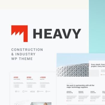 Heavy – Endüstri WordPress Teması