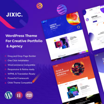 Jixic – Portföy ve Ajans WordPress Teması