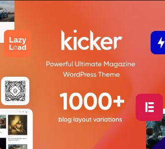 Kicker – WordPress Blog Teması