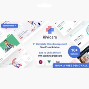 KiviCare WordPress Hastane Teması