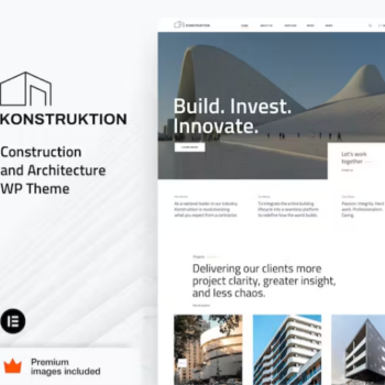 Konstruktion – WordPress Mimarlık Teması