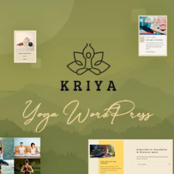 Kriya – WordPress Yoga Teması