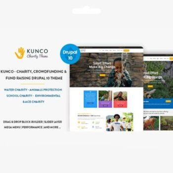 Kunco Premium WordPress Bağış & Yardım Teması