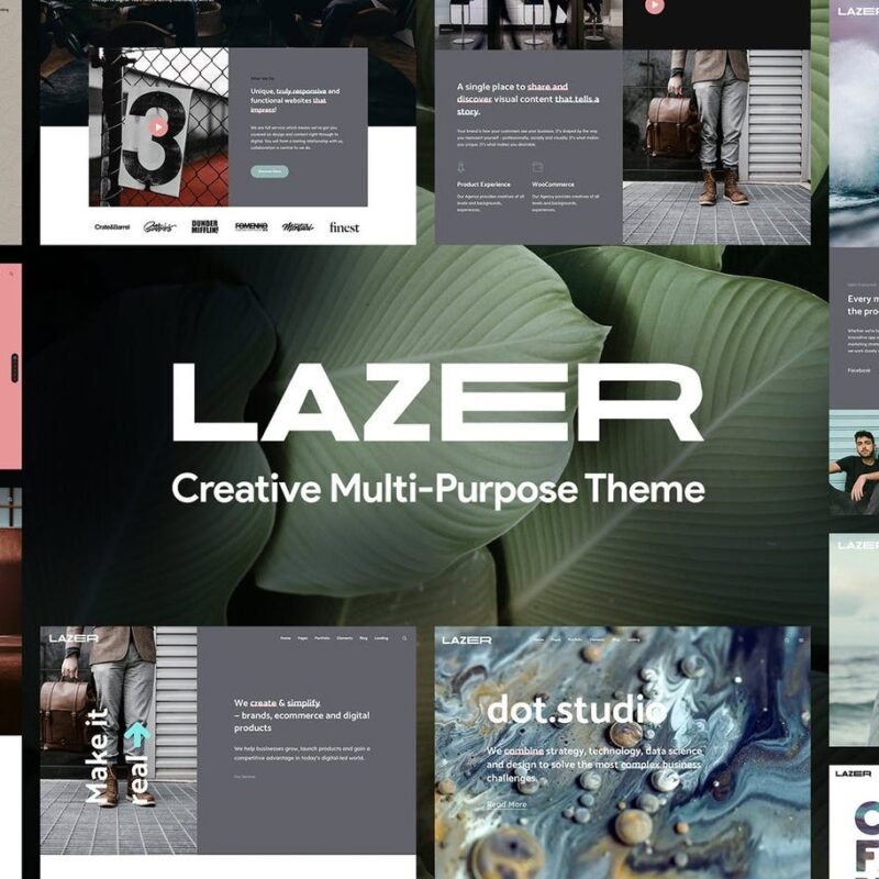 Lazer – Çok Amaçlı WordPress Teması