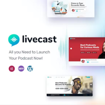 Livecast – WordPress Podcast Teması