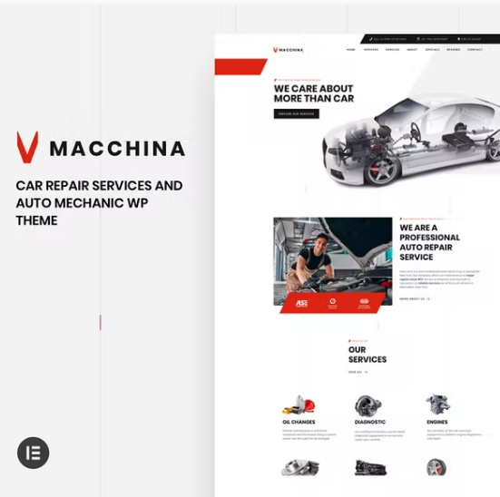 Macchina – WordPress Araba Tamircisi Teması