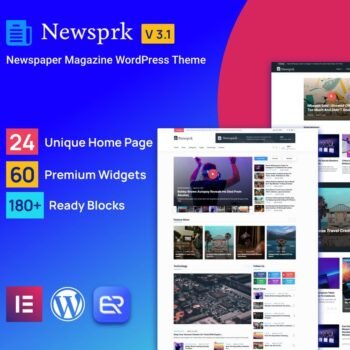 Newsprk – Haber & Blog WordPress Teması