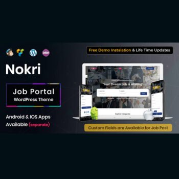 Nokri – İş İlanı WordPress Teması