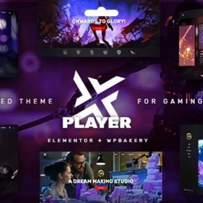 PlayerX WordPress Oyun Teması