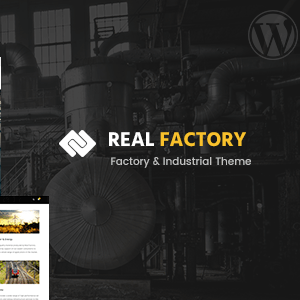 Real Factory – WordPress Endüstri, İnşaat & Fabrika Teması