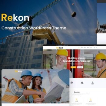 Rekon – WordPress İnşaat  Firması Teması