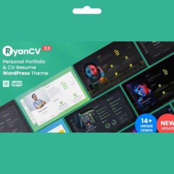 RyanCV Premium WordPress Kişisel Teması
