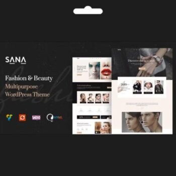 Sana Fashion WordPress Güzellik Salonu Teması