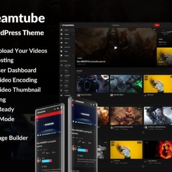 StreamTube – Youtube Alternatifi WordPress Video Teması