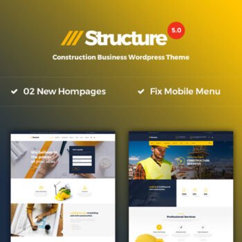 Structure – İnşaat WordPress Teması