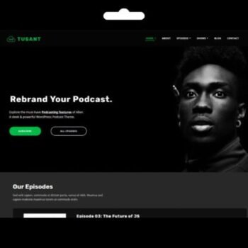 Tusant WordPress Müzik Teması