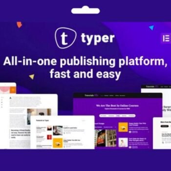 Typer WordPress Yazar Teması