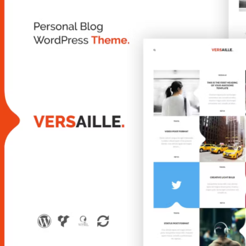 Versaille – Kişisel Blog WordPress Teması