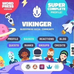 Vikinger – WordPress Sosyal Topluluk Teması
