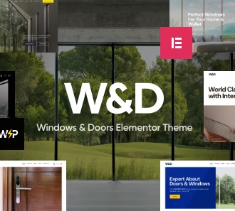 W&D – WordPress Kapı & Pencere Şirketi Teması
