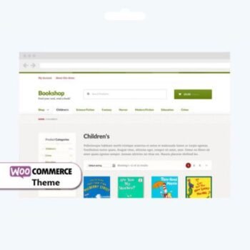 WooCommerce Bookshop WordPress Kitap Satış Teması