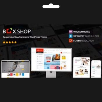 WooCommerce BoxShop Premium WordPress E-Ticaret Teması