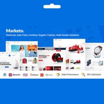 WooCommerce Marketo WordPress Pazaryeri Teması