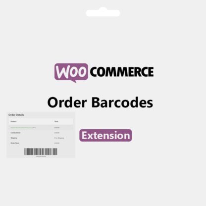 WooCommerce Order Barcodes WordPress Sipariş Barkod Eklentisi