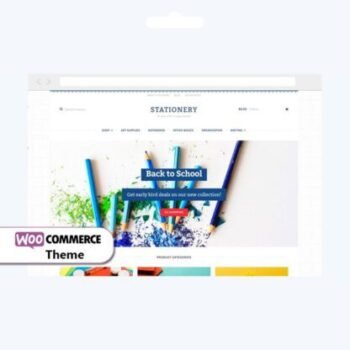 WooCommerce Stationery WordPress Kırtasiye Teması