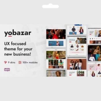 WooCommerce Yobazar Premium WordPress Moda Teması