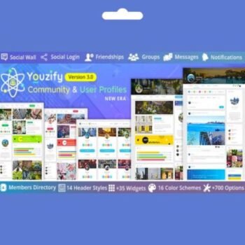 Youzify BuddyPress WordPress Sosyal Ağ Teması